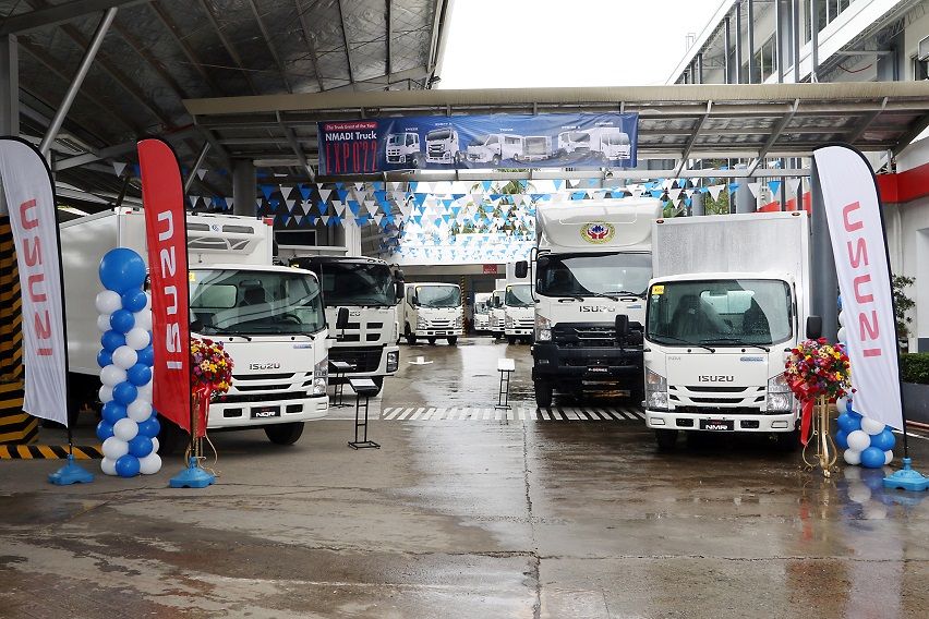 Isuzu PH dealer celebrates 7th anniversary with 3-day truck expo Isuzu-NMADI Truck Expo Display