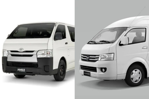 Battle of the vans: Toyota Hiace vs. Foton Transvan 