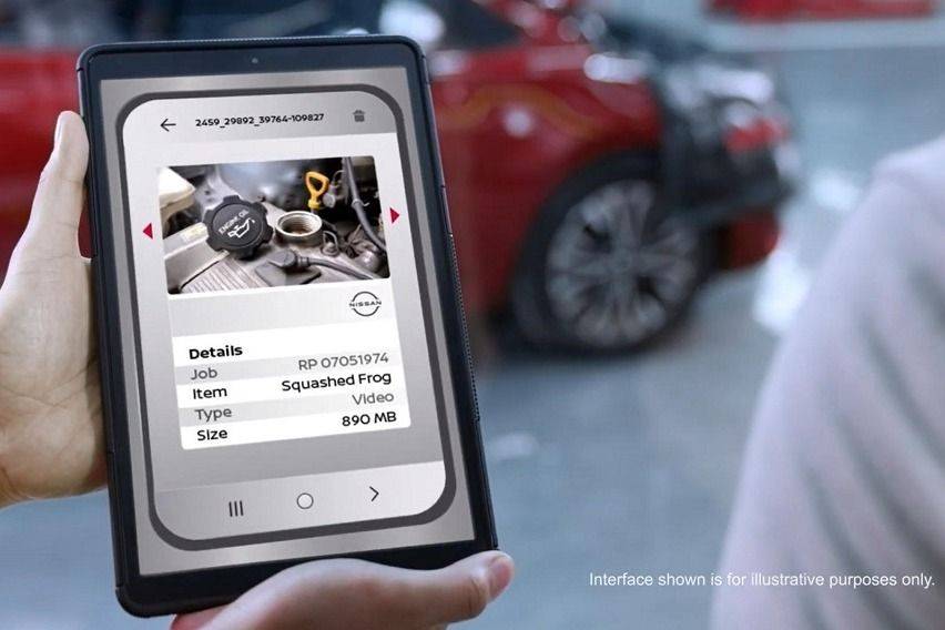 Nissan Service Tablet