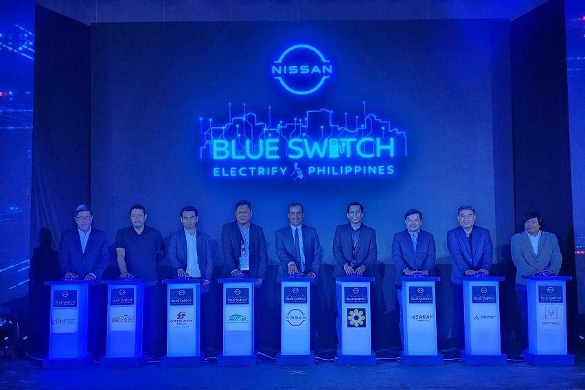 NIssan Philippines Blue Switch initiative at the 10th PEVS