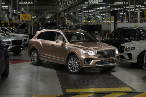 Bentley starts Bentayga EWB production
