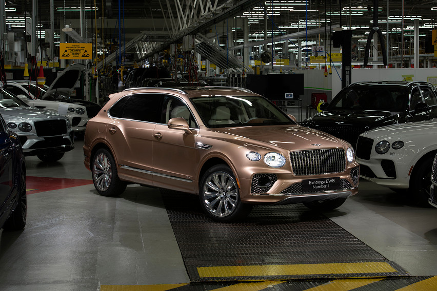 Bentley starts Bentayga EWB production Bentley starts Bentayga EWB production
