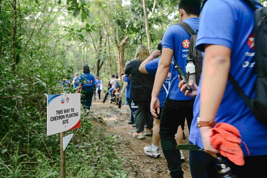 Chevron PH starts 2022 Volunteer Week with tree-planting at La Mesa Nature Reserve Chevron's 2022 Volunteer Week