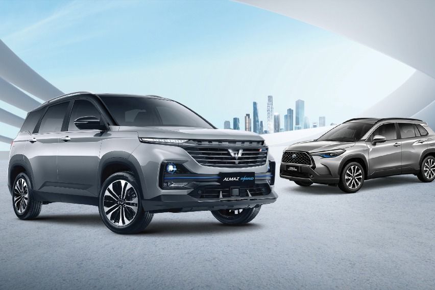 Adu Performa Mobil Hybrid, Wuling Almaz Vs Toyota Corolla Cross Adu Performa Mobil Hybrid, Wuling Almaz Vs Toyota Corolla Cross