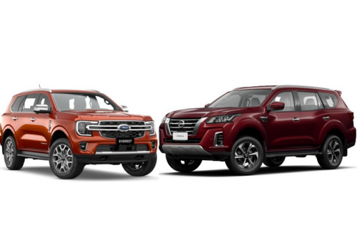 SUV scuffle: Nissan Terra vs. Ford Everest