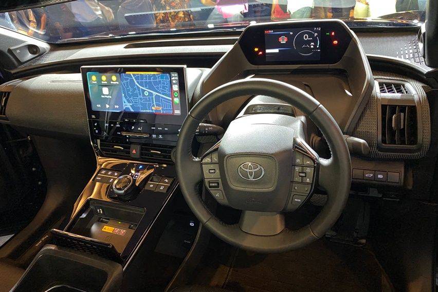 Toyota bZ4X interior