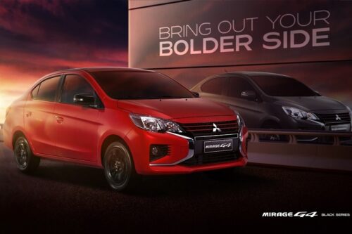 Mitsubishi Mirage G4 gets 'Black Series' treatment