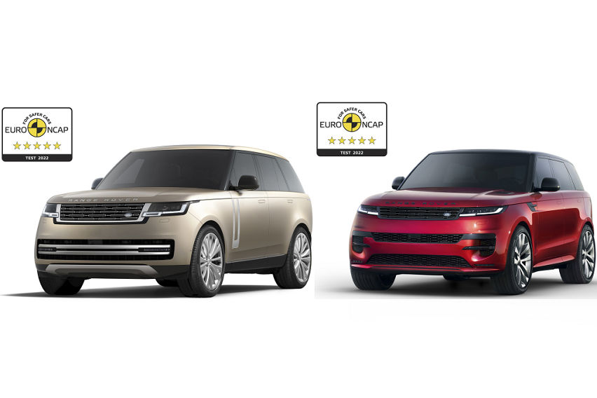 Range Rover, Range Rover Sport receive 5-star ratings from Euro NCAP