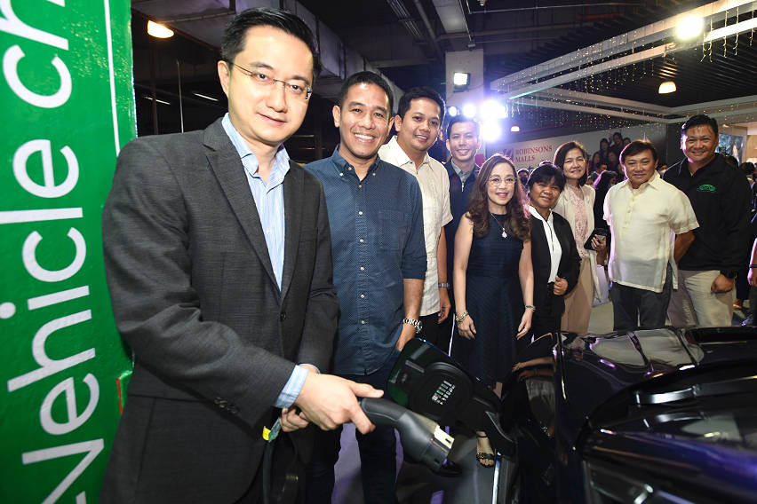 robinsons galeria ev charging station 2