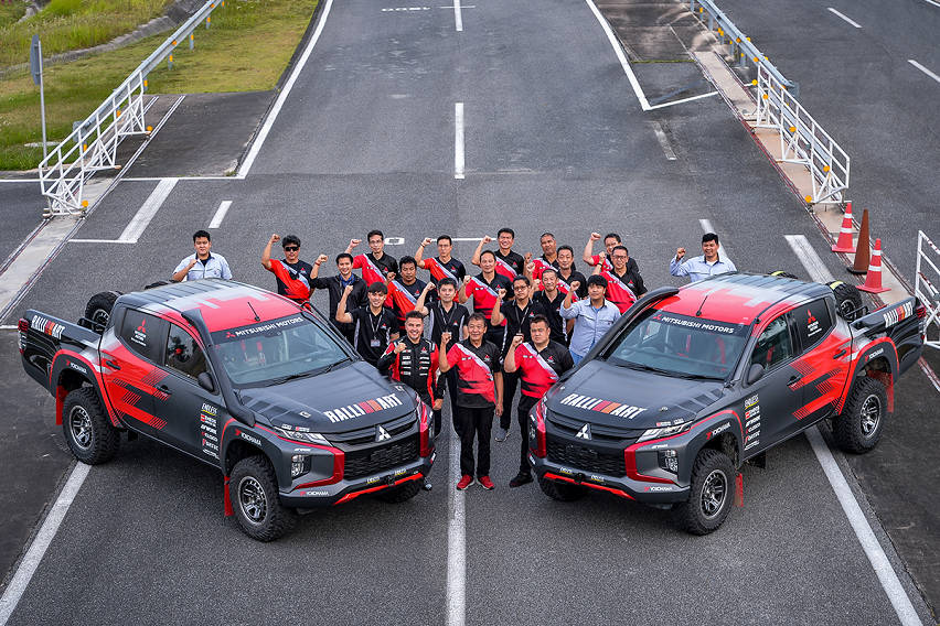 team mitsubishi ralliart