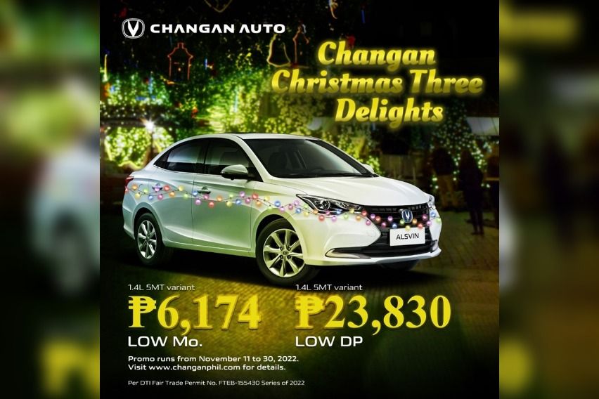 Changan PH offers ‘Christmas Three Delights’ promo Changan Christmas Three Delights