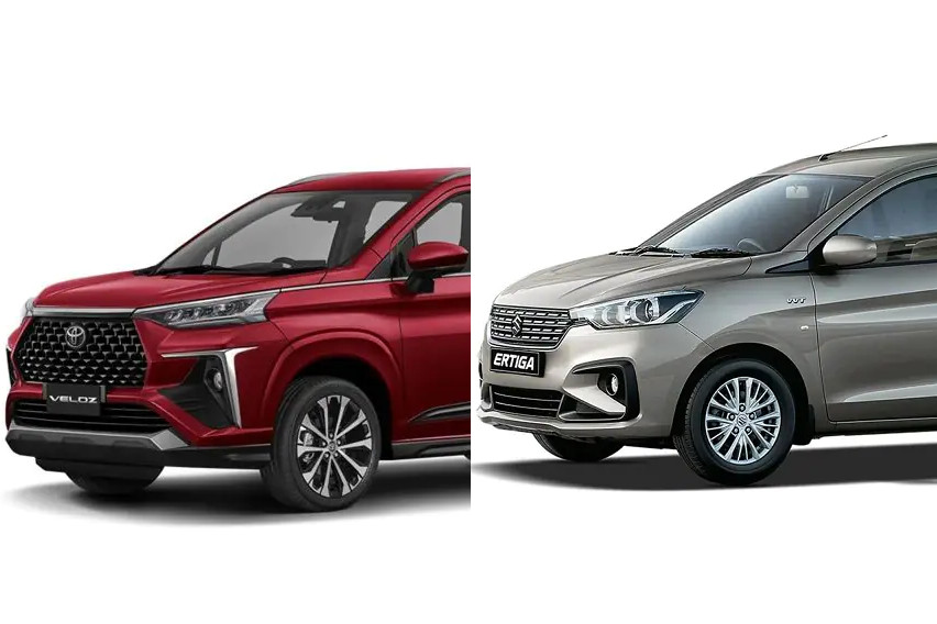 7-seater showdown: Suzuki Ertiga vs. Toyota Veloz 7-seater showdown: Suzuki Ertiga vs. Toyota Veloz