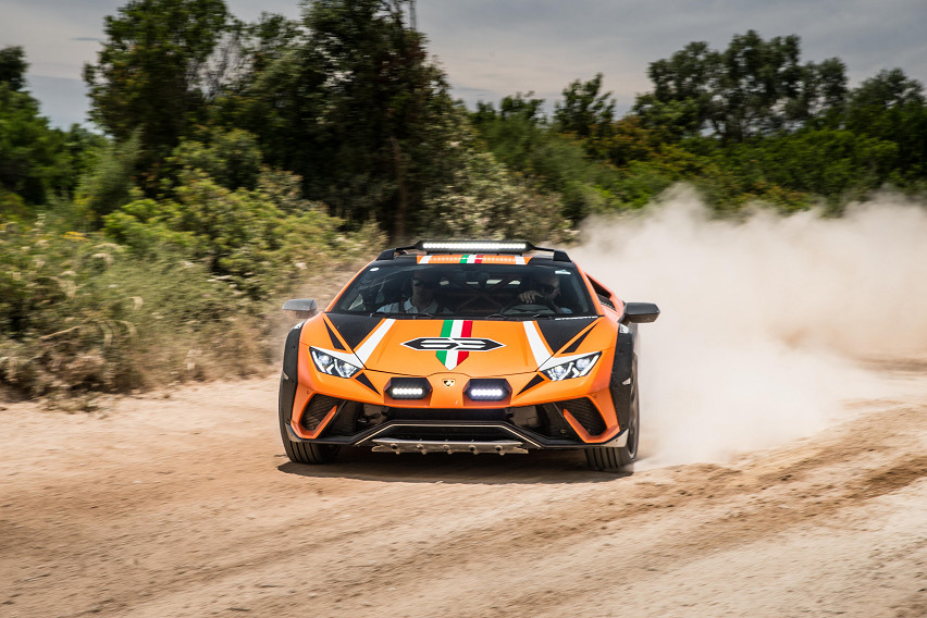 Lamborghini looks back at beginnings of Huracán Sterrato Concept Lamborghini looks back at beginnings of Huracán Sterrato Concept