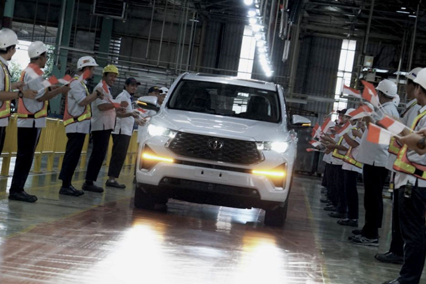 Toyota commences production of hybrid Innova in Indonesia