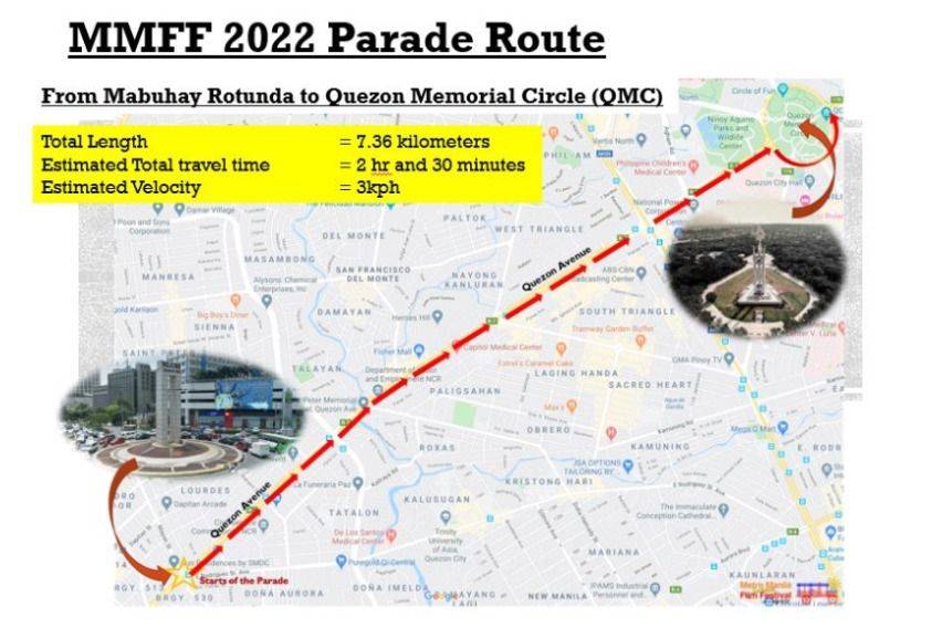 MMFF parade route