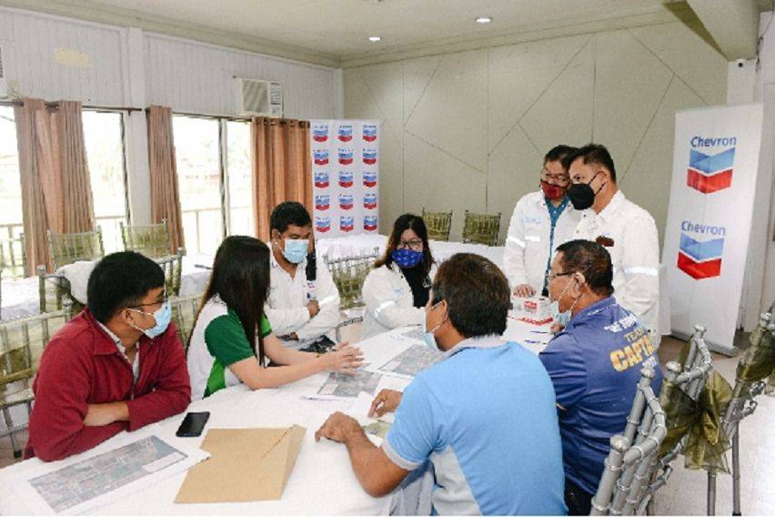 Chevron donates CCTV cameras to Barangay Danglayan in San Pascual, Batangas