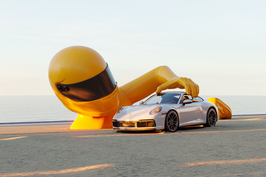 Porsche stages ‘Dream Big.’ exhibit in Miami