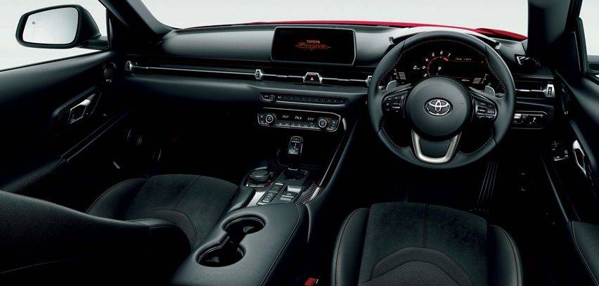 interior Toyota GR Supra