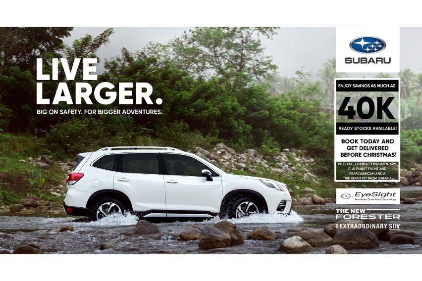 Subaru Forester December 2022 promo