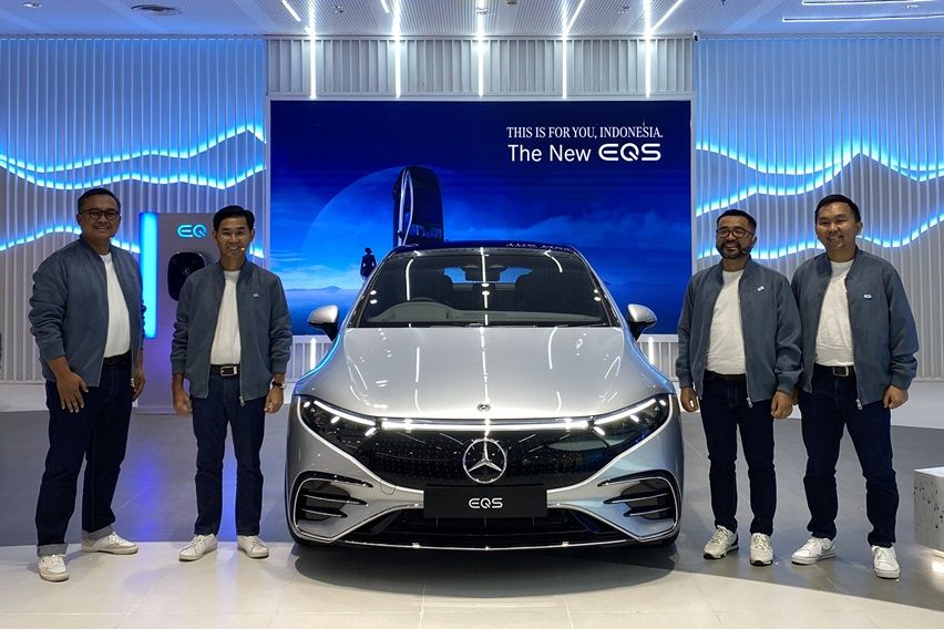 Sedan Listrik Mercedes-Benz EQS dan EQE Meluncur, Jangkauannya Tembus 700 Km Mercedes-Benz EQS