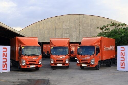 Isuzu PH turns over final batch of units to Shopee Xpress
