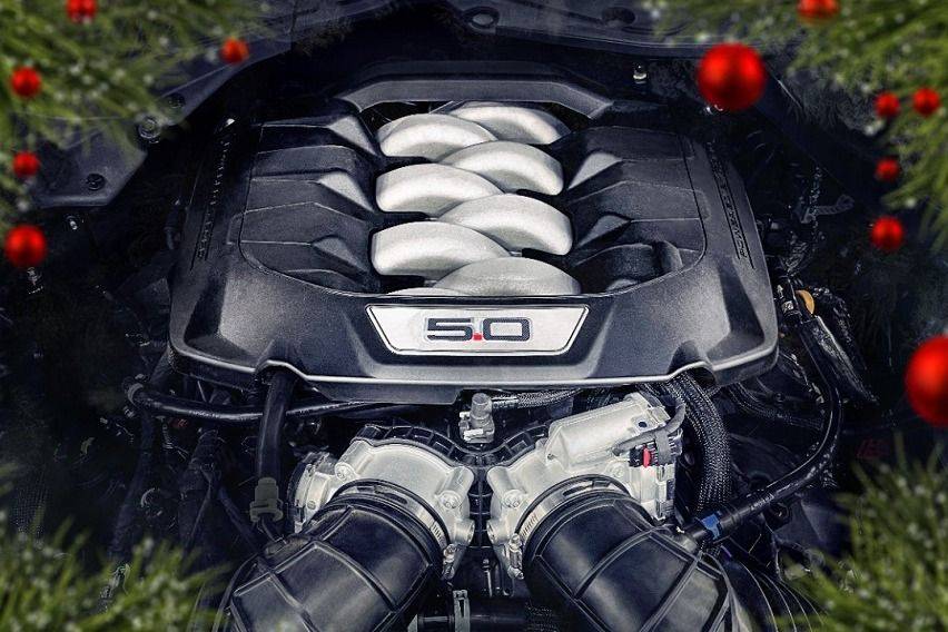 Mustang's upgraded Coyote engine