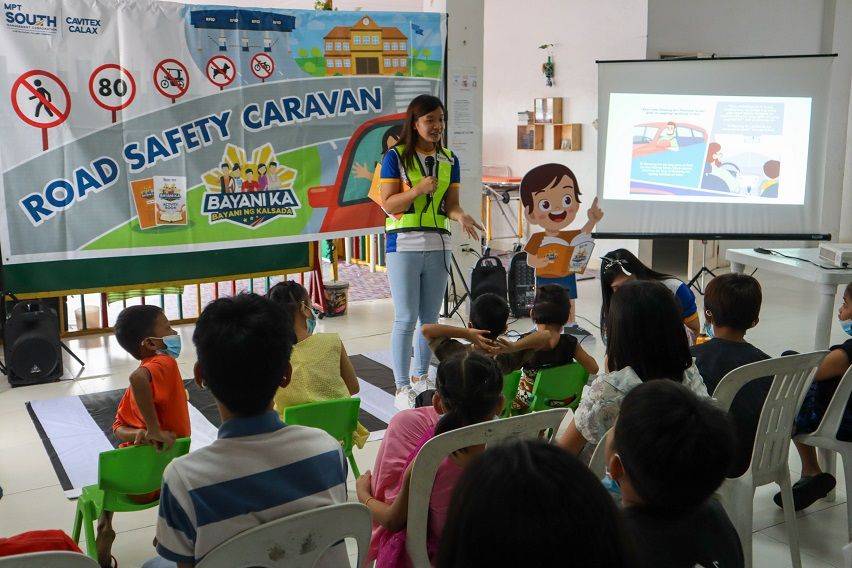 MPT South Road safety caravan