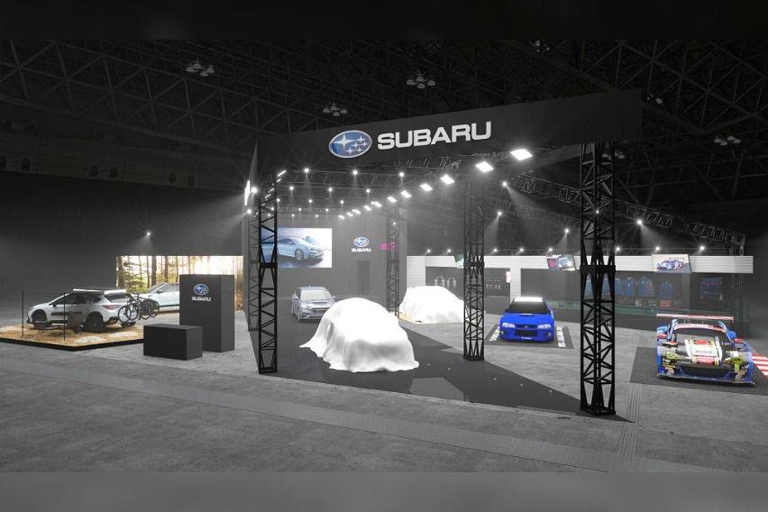 Subaru booth