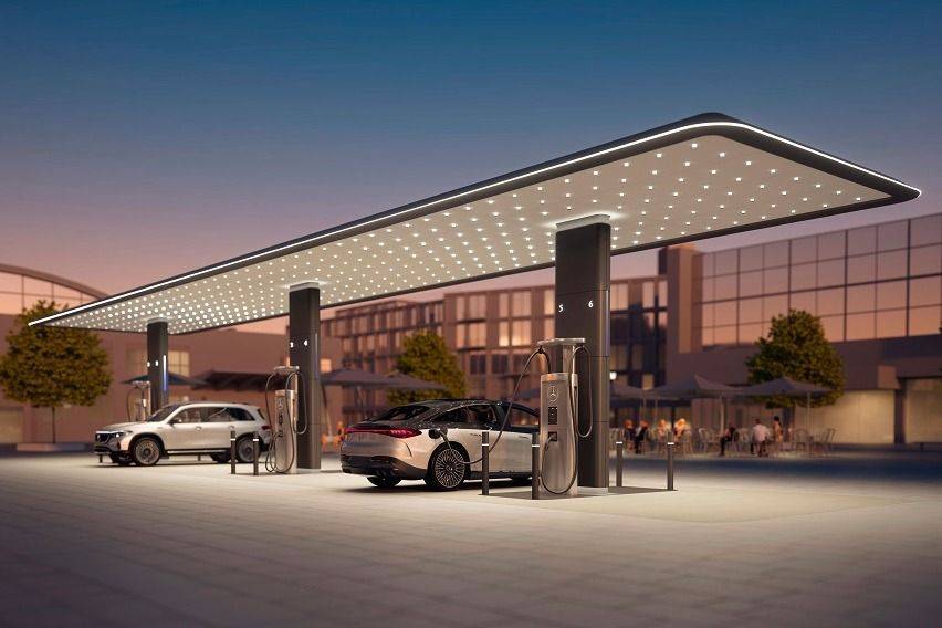 Mercedes-Benz charging station