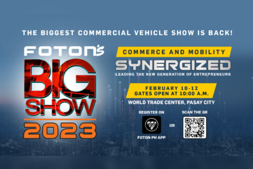 Foton to reveal country’s 1st electric light-duty truck at ‘Big Show’ event