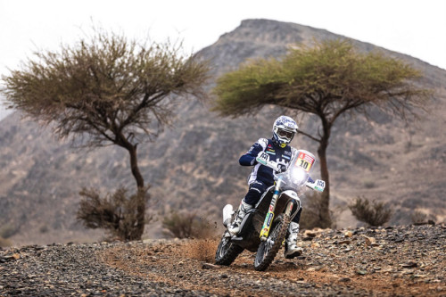 Husqvarna FR 450 Rally helps racing team finish Dakar Rally Day 8