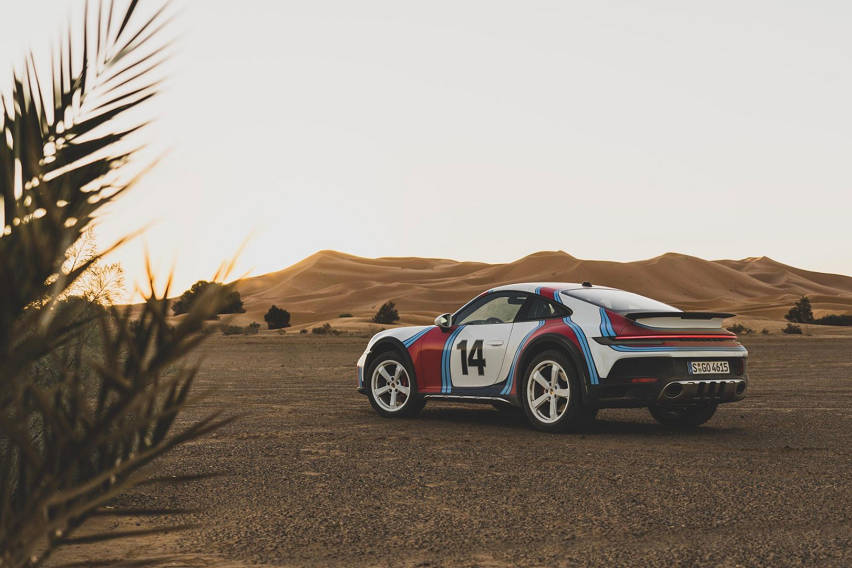 porsche 911 dakar decals 3