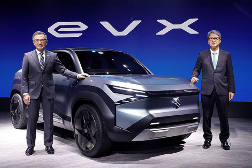 Suzuki unveils eVX EV SUV suzuki evx