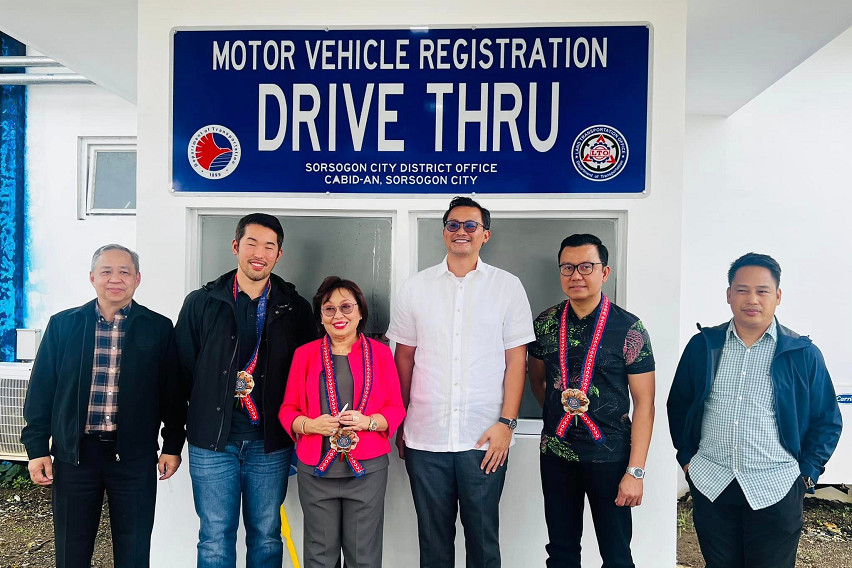 LTO opens ‘drive-thru’ vehicle registration in Sorsogon lto sorsogon