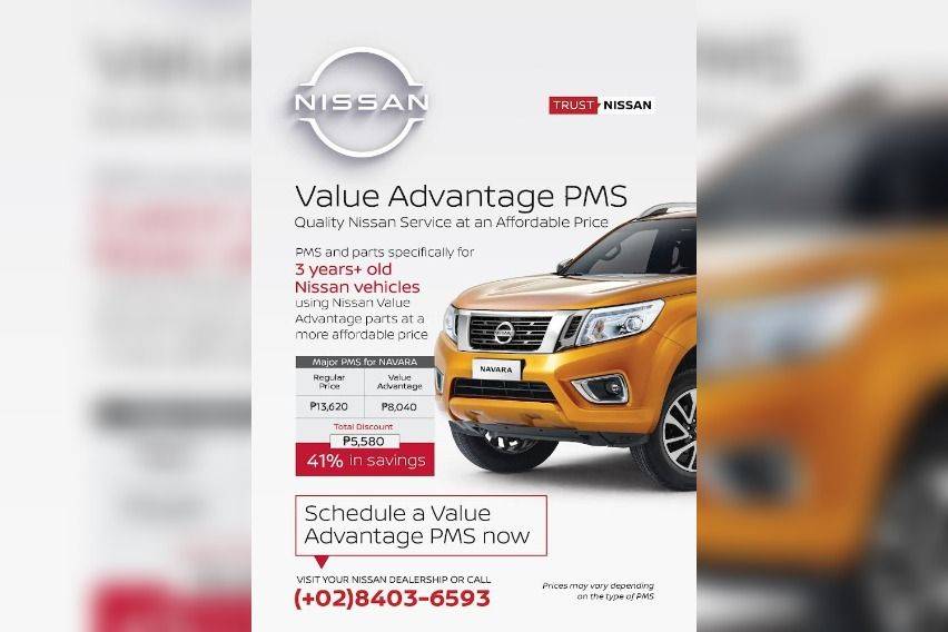 Nissan PMS promo