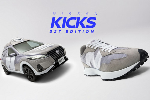 Nissan, New Balance team up for ‘Kicks 327 Edition’