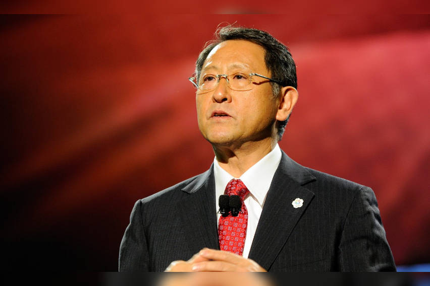 Akio Toyoda to sit as Toyota Chairman