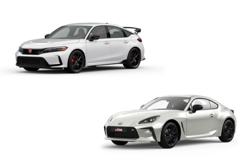 Fast car tussle: Honda Civic Type R vs. Toyota GR 86