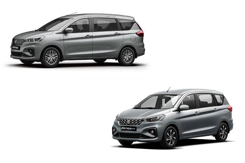 Suzuki Ertiga: Old vs. new