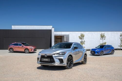 Lexus now offers all-new RX lineup in Australia