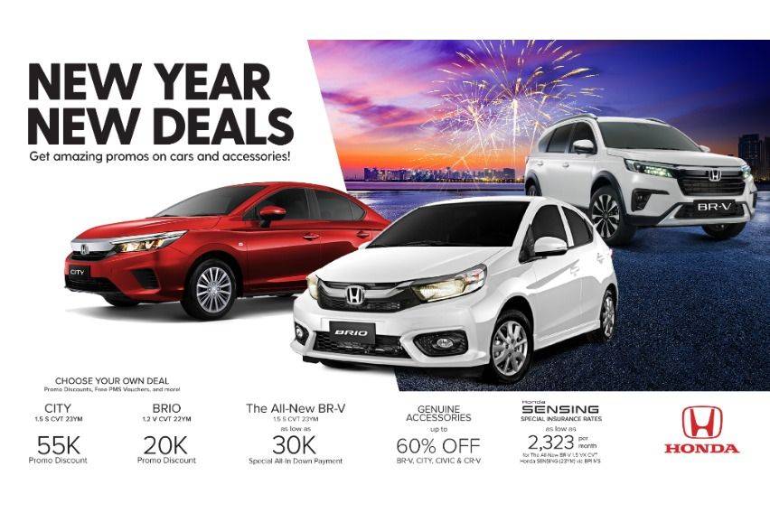 Honda Cars PH extends ‘New Year, New Deals’ promo until Feb. 2023