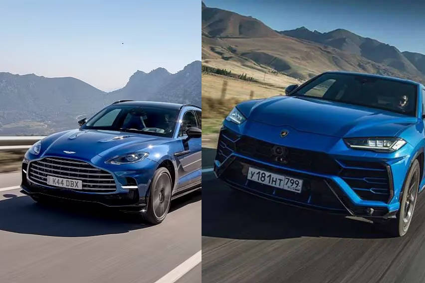 Super SUV scuffle: Aston Martin DBX707 vs. Lamborghini Urus