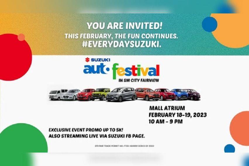 Suzuki Auto festival SM Fairview