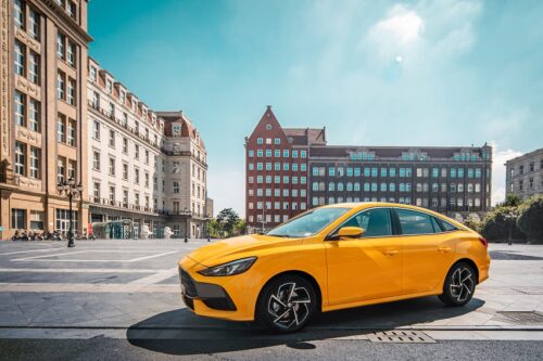 Here are the MG GT's six color options