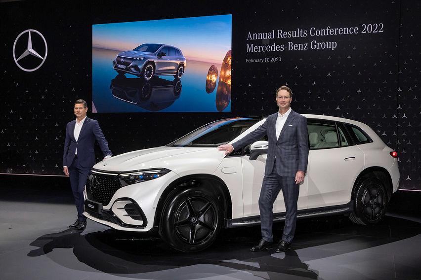 MercedesBenz reveals 12 revenue increase in 2022