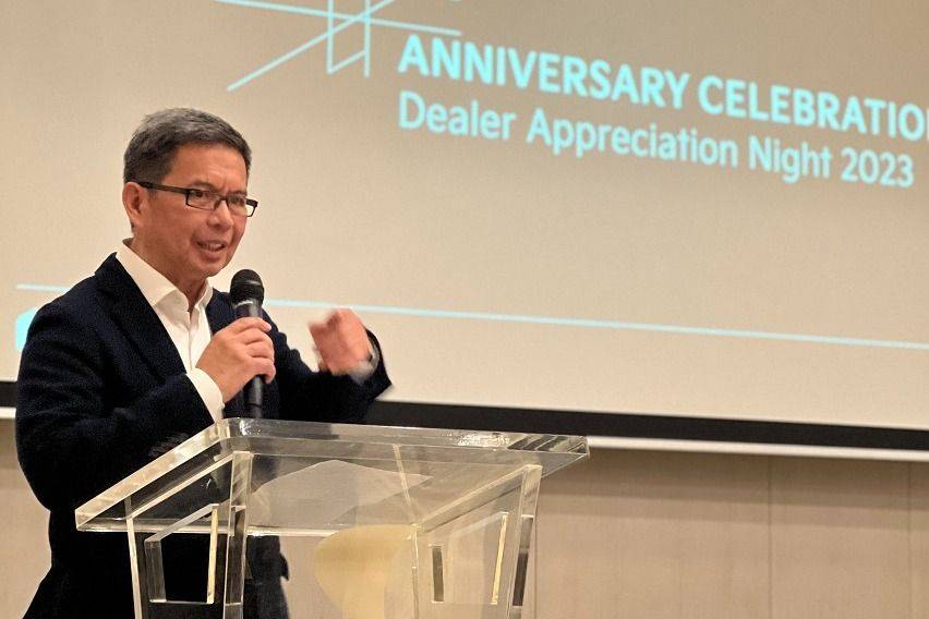 Manny Aligada at 2023 Kia PH Dealer Appreciation Event