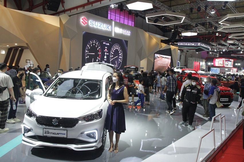 Tawaran Suzuki di IIMS 2023, Banyak Cicilan Ringan hingga Cashback Rp4 Juta Booth suzuki