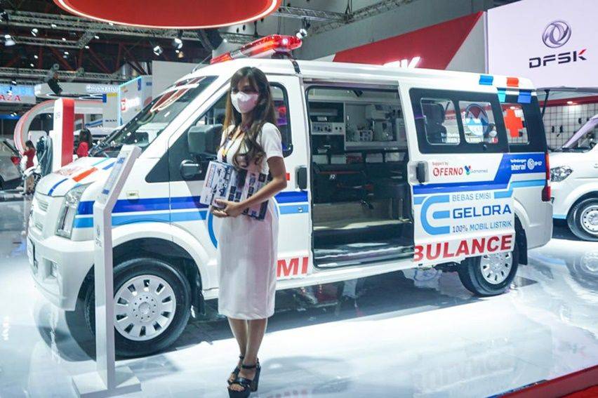 Spesifikasi DFSK Gelora E, Satu-satunya Ambulance Listrik di IIMS 2023