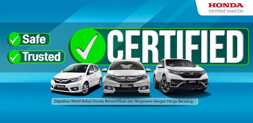 Honda certified used car