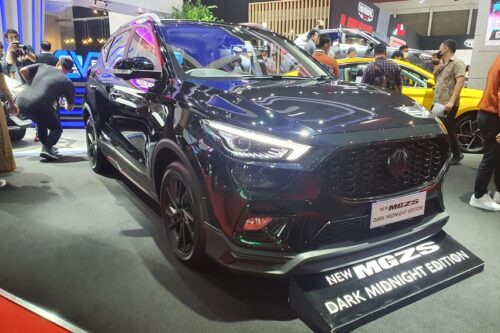 IIMS 2023: Edisi Terbatas MG ZS Midnight Edition Hanya Dijual 100 Unit IIMS 2023: Edisi Terbatas MG ZS Midnight Edition Hanya Dijual 100 Unit